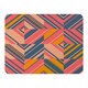 image 1 of Striped Bright Geometric Pattern Blanket | Multi