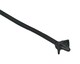 image 2 of PRO ELEC - Push Mount Cable Ties, 100mm x 2.5mm, Black, Pack of 100