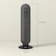 image 8 of HOMCOM Ceramic Space Heater Tower Heater W/ Oscillation, Black
