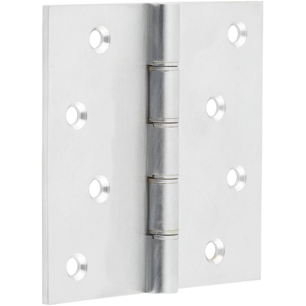 High-Quality Satin Chrome Projection Hinge 102x102x3mm for Seamless Functionality - Door Hinges