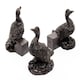 image 1 of Aylesbury Duck Plant Pot Feet - Set of 3 - L8 x W7 x H9 cm Grey