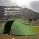 image 4 of Outsunny 4-6 Persons Camping Tent Dome Family Travel Group Hiking Room Fishing