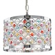 image 4 of Modern Sparkly Ceiling Pendant Light Shade with Multi-Coloured Beads | Multi
