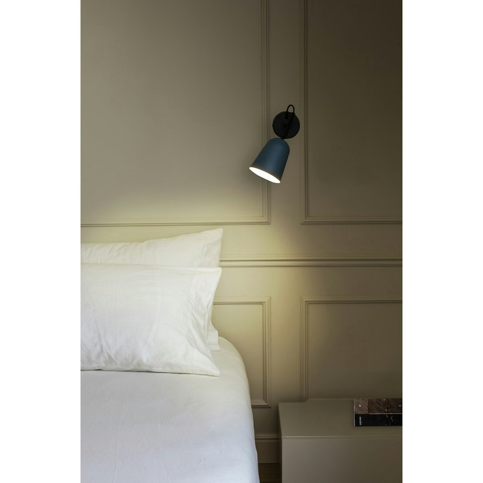 image 1 of Studio Single Spotlight Matt Black, Blue
