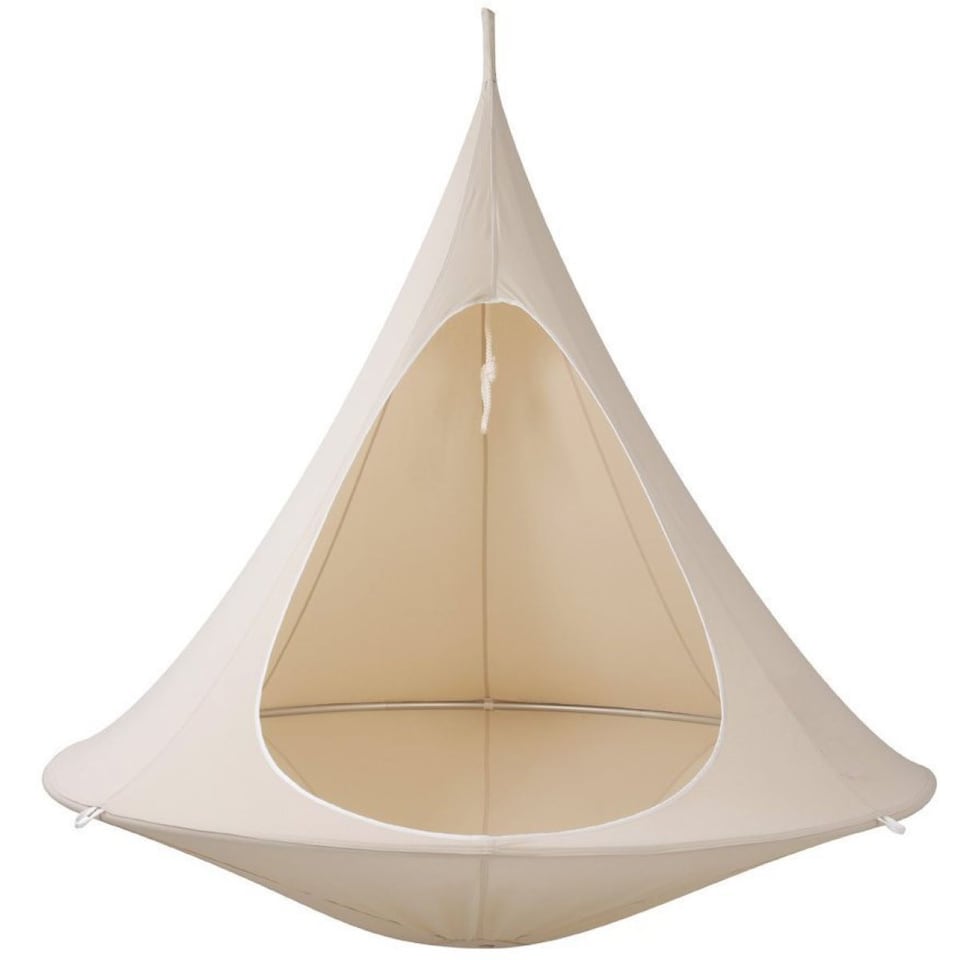 image 1 of Butterfly-shaped Leisure Hanging Chair | White | White