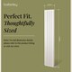 image 5 of Embrace Vertical Double Panel Radiator, 1800mm x 354mm - Gloss White | White | Gloss White | 1