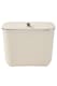 image 1 of Living and Home 7L Waste Bin with Lid | Cream