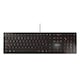 image 1 of Cherry KC 6000 Slim Ultra Flat USB Wired Keyboard - Black