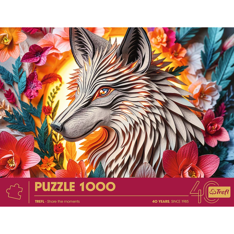 Trefl 40th Anniversary Wolf 1000 Piece Puzzle