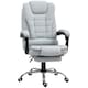 image 1 of HOMCOM Executive Office Chair Swivel Chair with Footrest Light Grey 