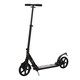 image 2 of HOMCOM Folding Kick Scooter, Adjustable Ride On Scooter with 200mm Big Wheels and Double Shock Absorption, Urban Scooter for 14 older Teens Adult, Black