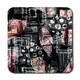 image 3 of Seamless boho pattern with feathers (Coaster)