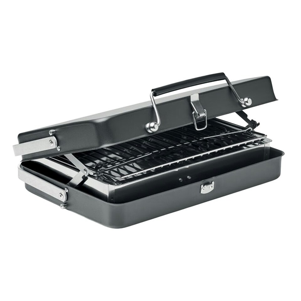 image 1 of MidOcean Bbq To Go Portable BBQ - Black - One Size