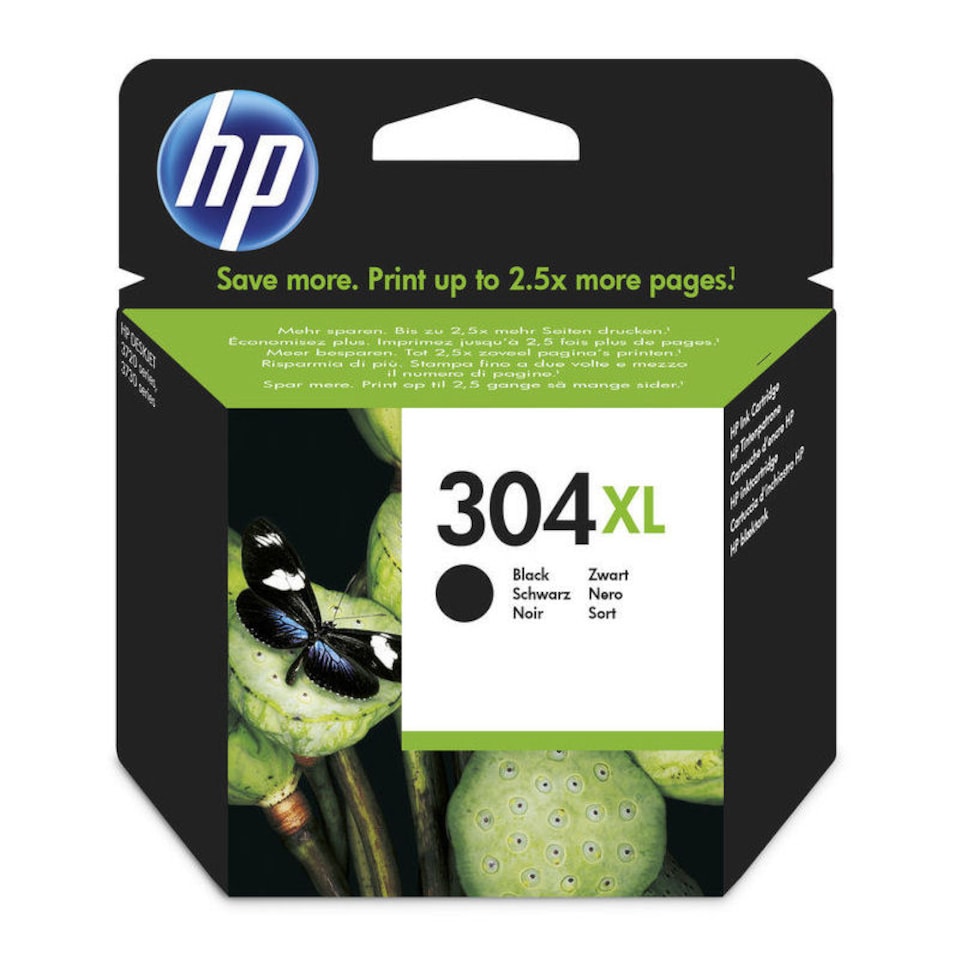 image 1 of 2x HP 304XL Black Genuine Ink Cartridges