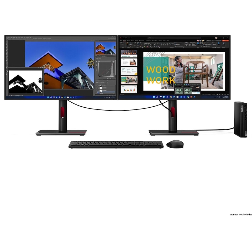 image 1 of Lenovo ThinkCentre M70q Gen 5 12TD0072UK Tiny Intel Core i5-14400T 16GB RAM 512G