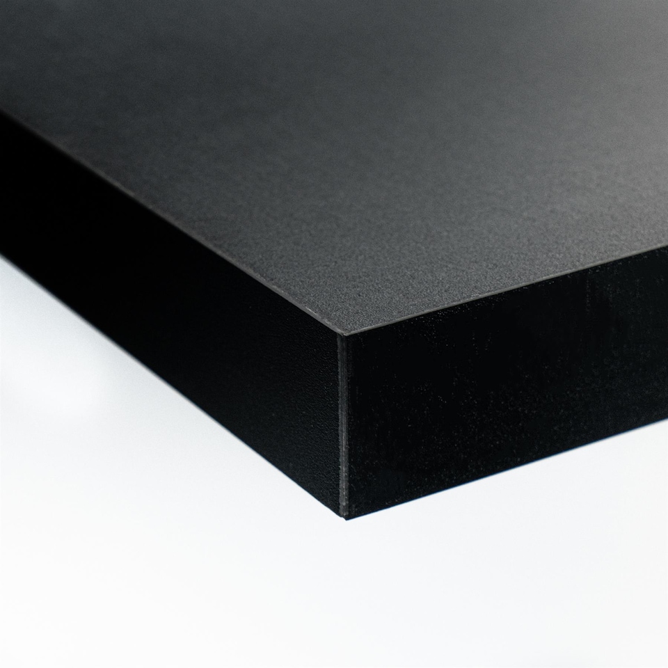 image 1 of Harbour Housewares Modern Floating Wall Shelves - 80cm - Black - Pack of 6