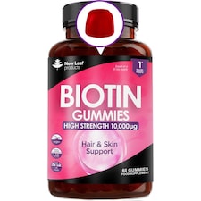 Biotin 10,000µg Vegan Gummies For Beauty, Hair, Skin & Nails
