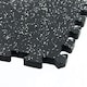 image 1 of 14mm Interlocking Rubber Topped EVA Foam Floor Mats - 62cm x 62cm Black | 1 x Mat (Sample)