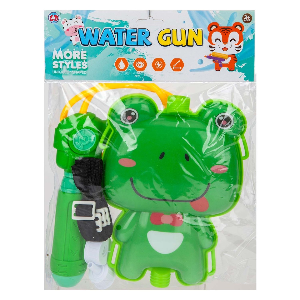 image 1 of vfm-estore Animal Backpack Water Gun Pistol - Compact 16cm x 22cm