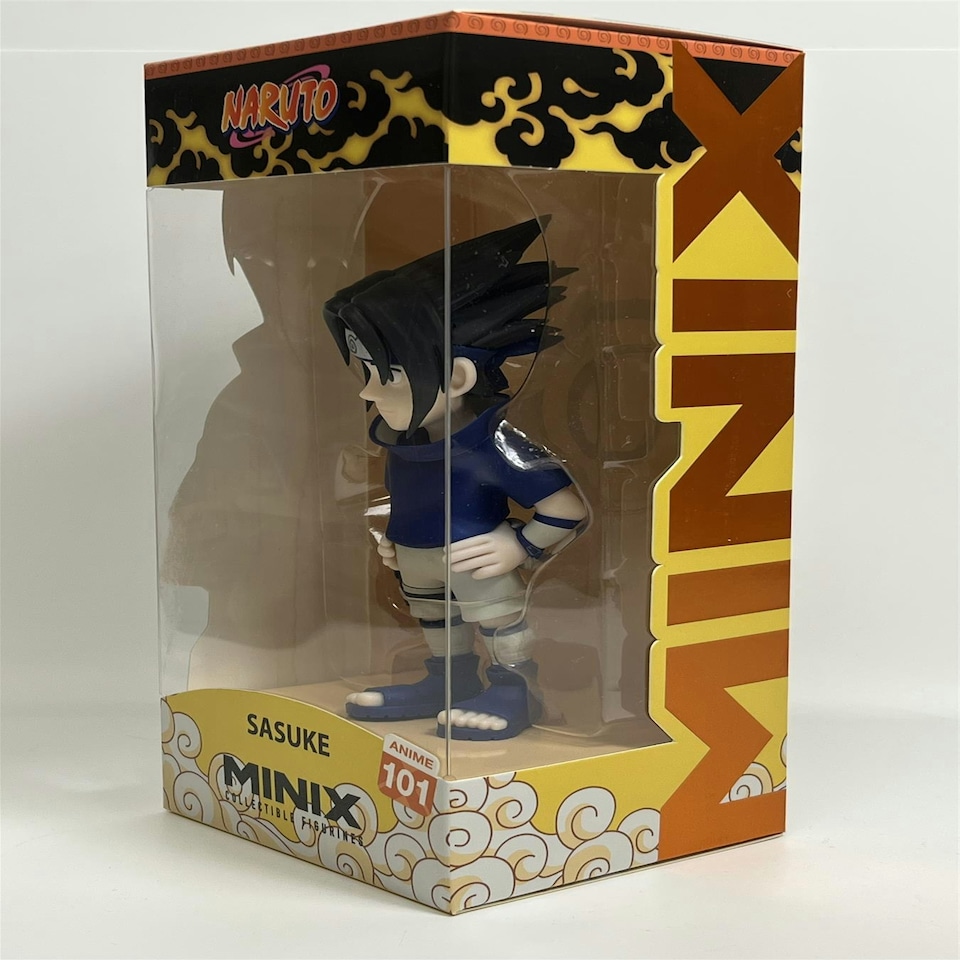 image 1 of Sasuke Naruto Shippuden 12 cm Collectible Figure Minix 11315