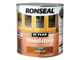 image 2 of Ronseal 10 Year Woodstain Natural Oak 2.5L - BBA Approved