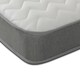 image 1 of Zig Zag Hybrid Pressure-Relieving Memory Foam Comfort - 19cm Deep, Soft Firmness | Grey | King