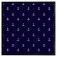 image 2 of White & red anchors on navy (Picture Frame) Brown | Oak | M