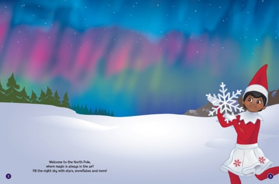 image 1 of The Elf On The Shelf - Christmas Sticker Book