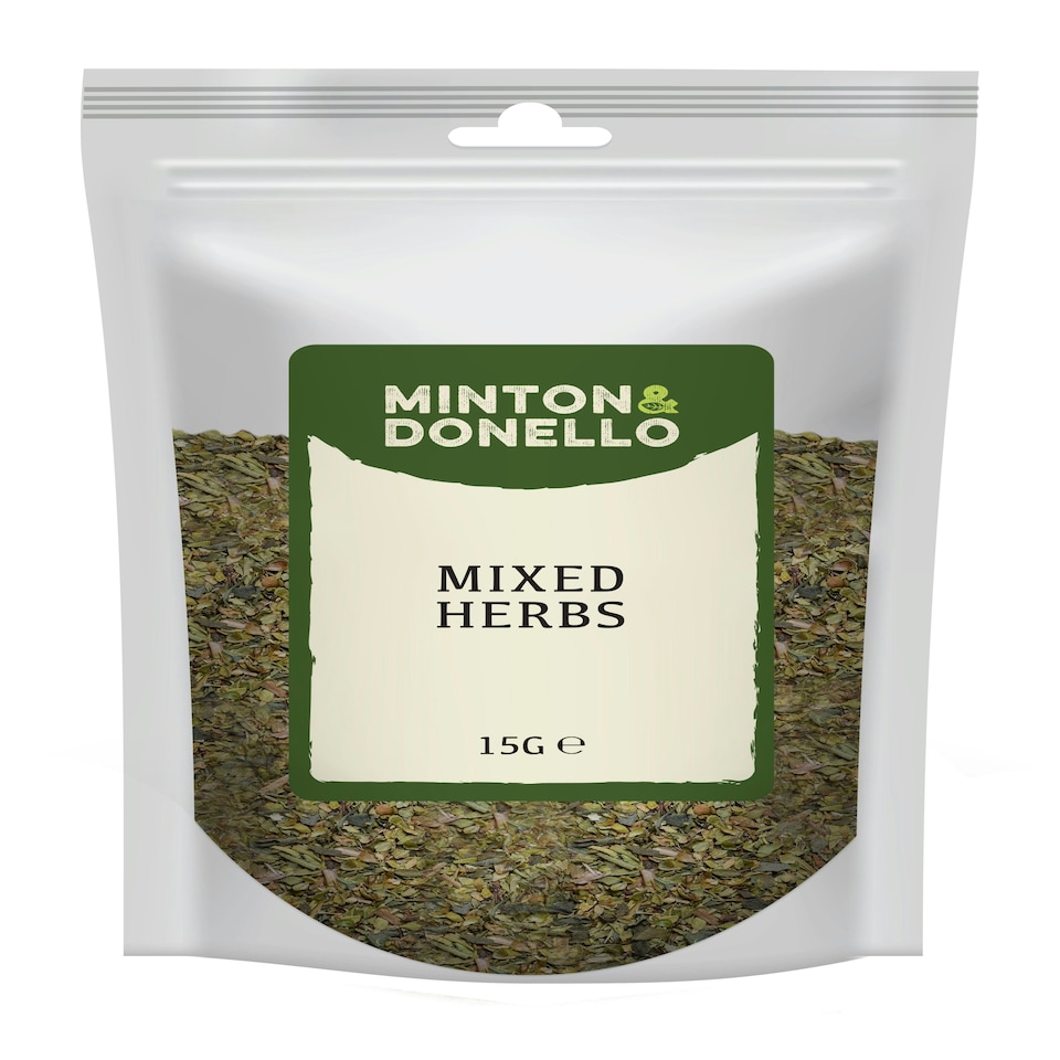 image 1 of Minton & Donello Mixed Herbs 10 x 15g