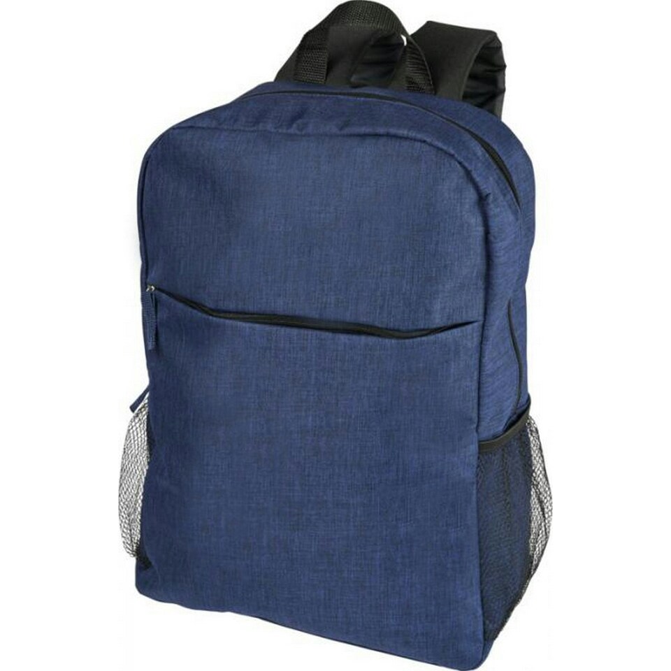 Bullet Heathered Computer Backpack - Navy - One Size