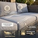 image 5 of Alivio 4 Seater Outdoor Rattan Corner Sofa & Coffee Table Set