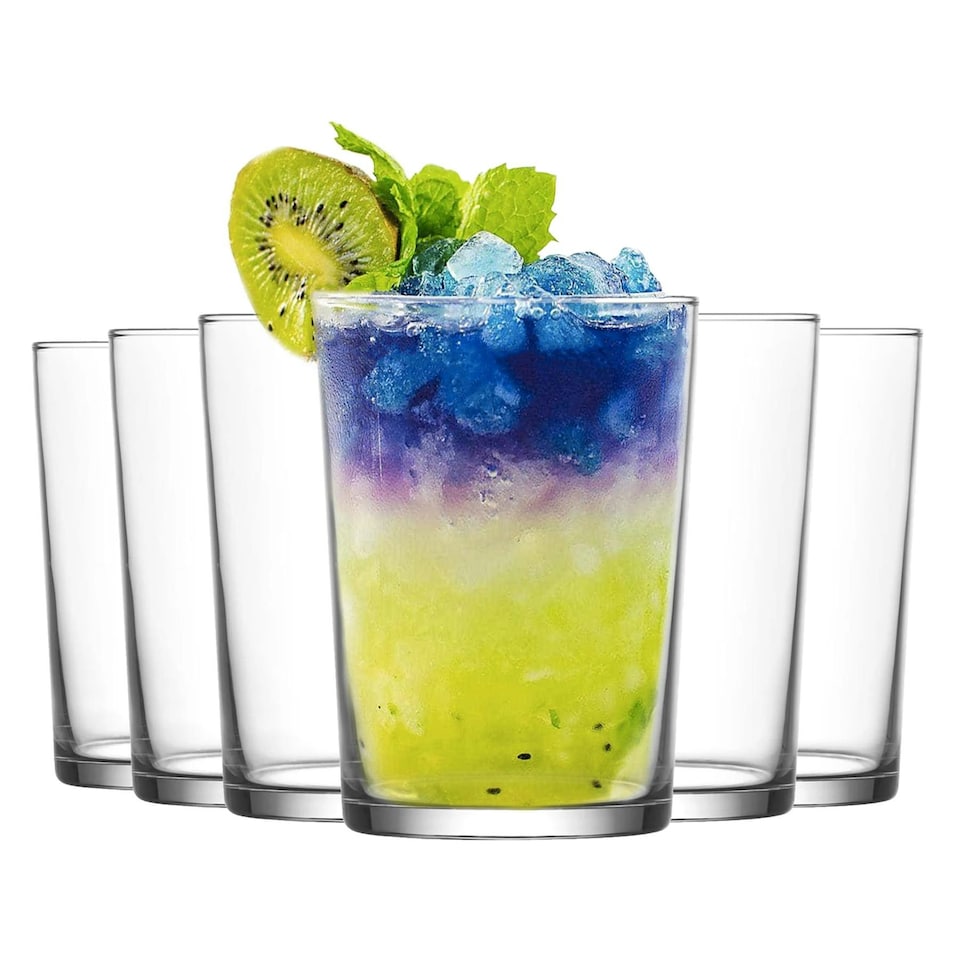 image 1 of LAV Bodega Highball Glasses - 520ml - Clear - Pack of 6 Clear