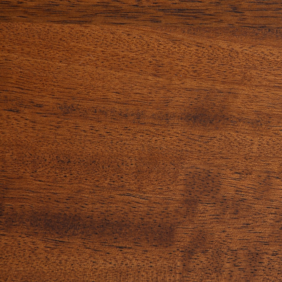 image 1 of Ellis C-Shaped Solid Mango Wood Sofa Side Table