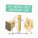 image 1 of Just Another Cheesy Anniversary Card - Funny Anniversary Card