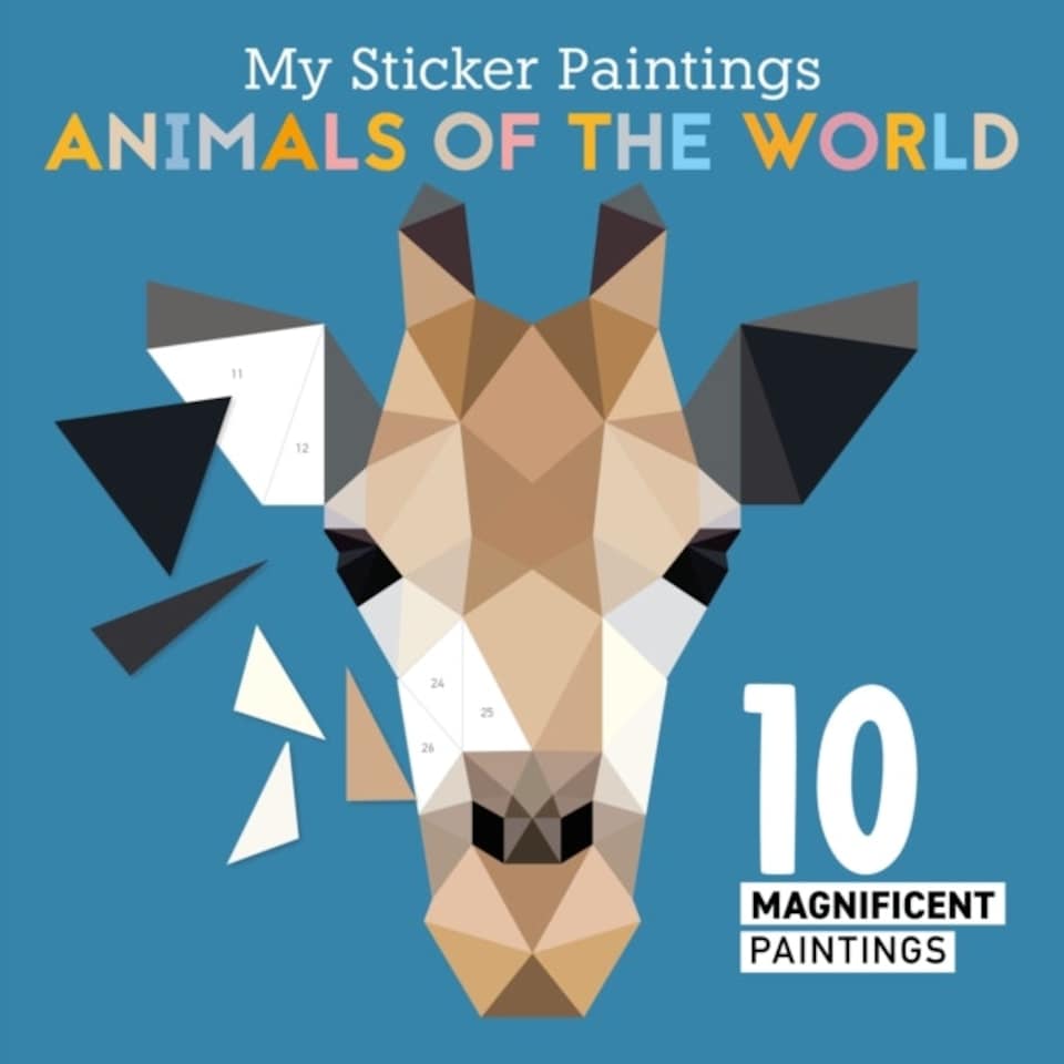 My Sticker Paintings Animals Of/world