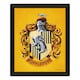 image 1 of Harry Potter Hufflepuff 3D Framed Picture - Yellow - 25cm x 20cm