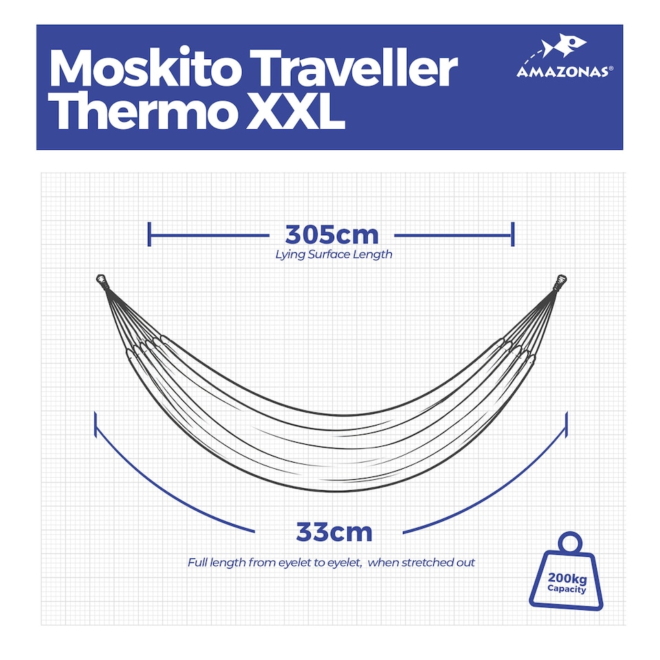 image 1 of Adventure Moskito Ultralight Hammock Thermo