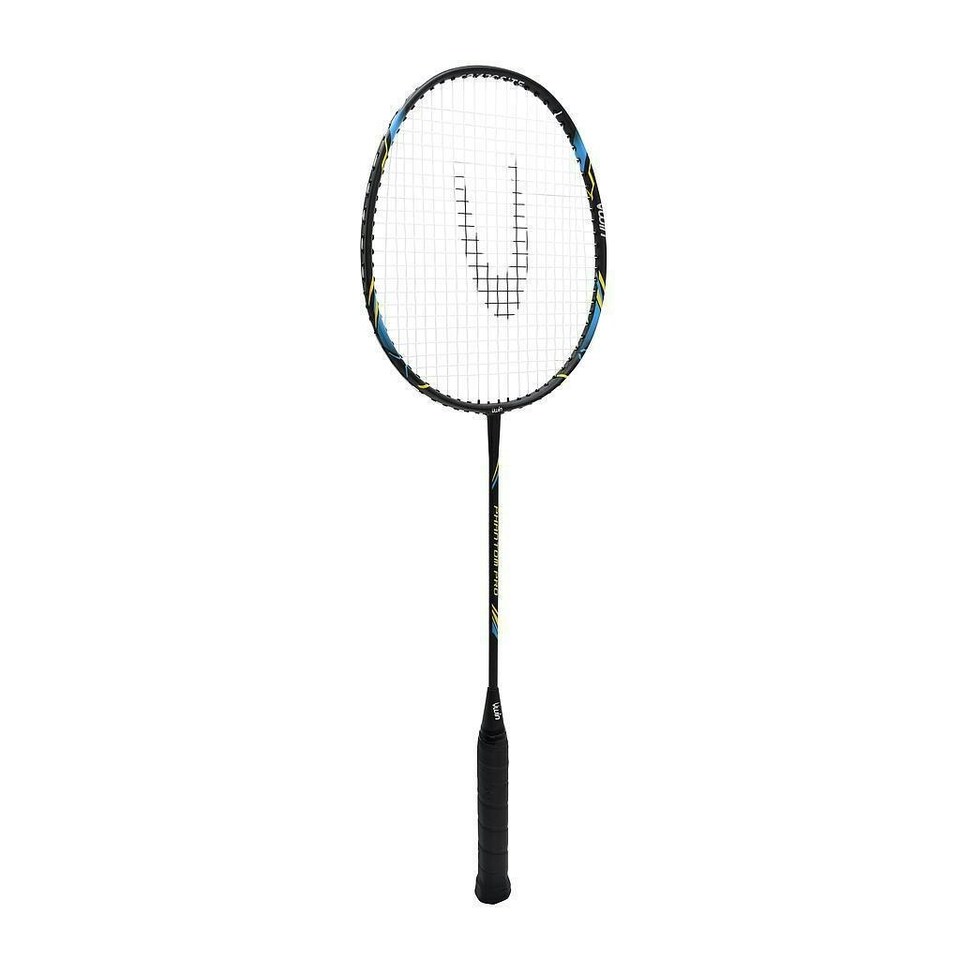 Uwin Phantom Pro Badminton Racket - Black/Yellow/Blue - One Size