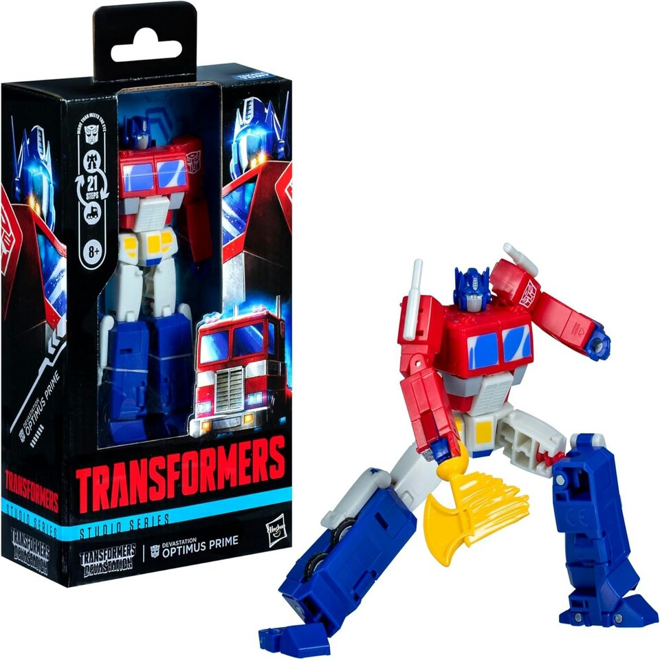 image 1 of Transformers - Devastation Studio Series Optimus Prime Action Figure