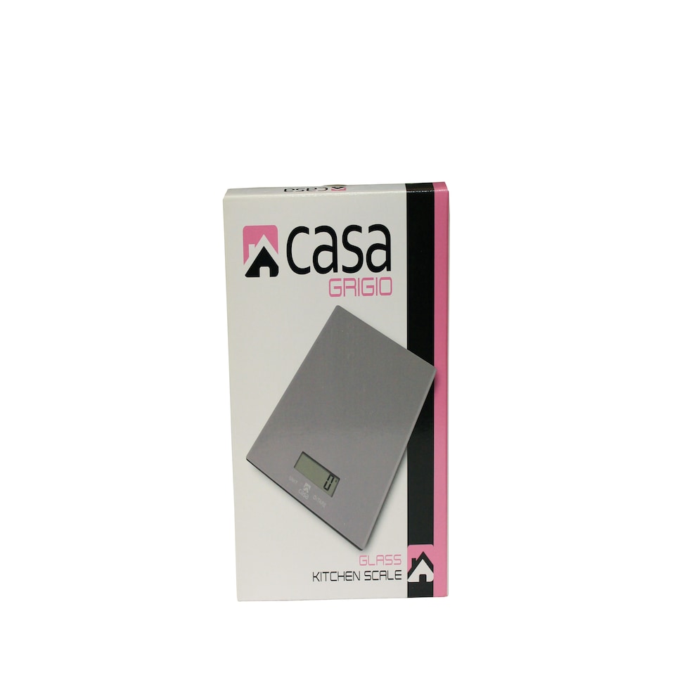 image 1 of CKSG01G-Casa - Kitchen Scale Glass - Grigio