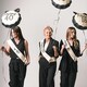 image 5 of Happy 60th Birthday Cream & Black Elegant Milestone Paper Sash Cream | One Size