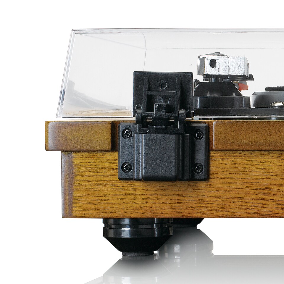 image 1 of LENCO LS-55WA UK - Turntable with Bluetooth, USB MP3 encoder, speakers - Wood