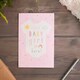 image 2 of New Baby Girl Congratulations Card for Him/Her/Friends/Parents | Outfit Design