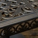 image 7 of Outsunny 7-PC Cast Aluminum Patio Dining Set w/ Umbrella Hole & Cushion, Bronze | Bronze | Bronze tone, Khaki | Table: 150x90x72.5cm, Chair: 62x65x91cm