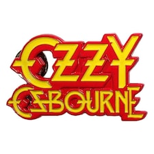 Ozzy Osbourne  Pin Badge: Stacked Logo   - Accessories N/A