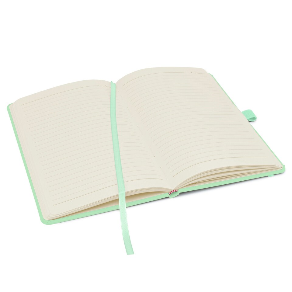 image 1 of Notes London A5 Wilson Lined Page Notebook Pastel Mint
