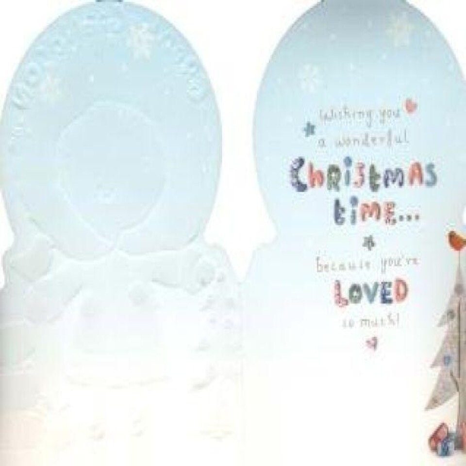 image 1 of Great Grandson Adorable Christmas New Hallmark Boy Greetings Card