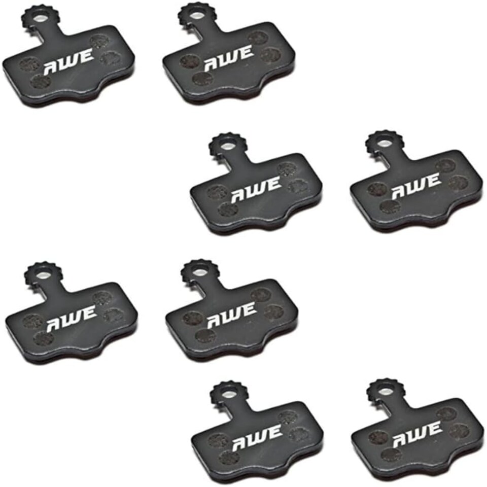 image 1 of AWE Set x 4 Semi Metallic Disc Brake Pads Compatible with Avid Elixir