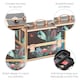 image 3 of BTFY Jungle Print Make Up Case Cosmetic Organiser with Lock | Multi
