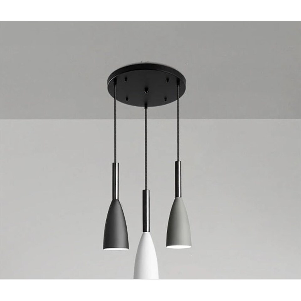 image 1 of Modern Minimalist 3 Head Ceiling Pendant Light Ceiling Lights Table Lighting E27